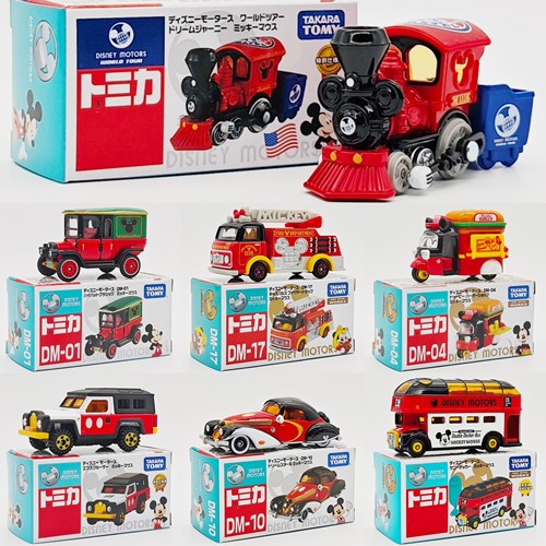 TOMY多美卡梦之星DM-02米奇火车模型合金仿真收藏摆件儿童玩具车