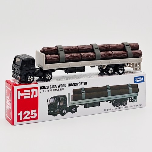 TOMICA多美卡合金车五十铃木材运输卡车模型小汽车男孩玩具车收藏