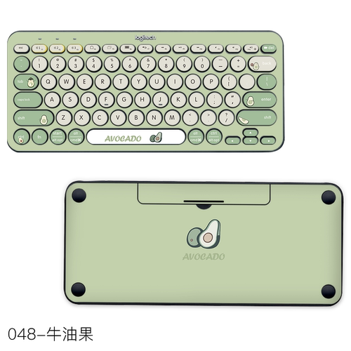 logitech罗技键盘全包炫彩贴纸