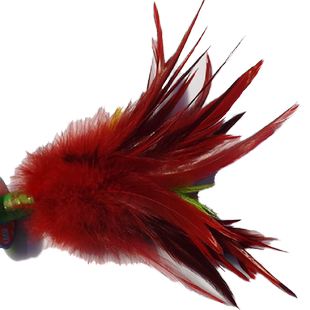 鸡毛毽子比赛专用健身毽球键子耐踢毛幼儿园儿童小学生羽毛花毽子