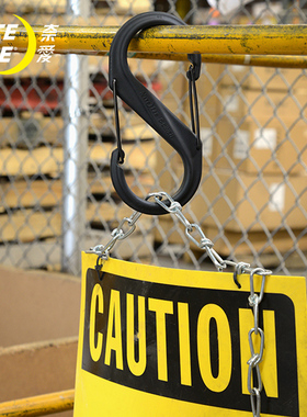 美国NiteIze奈爱 8字塑料登山扣快挂钥匙扣S型潮流户外水壶挂钩扣