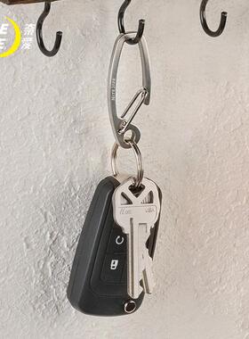 NiteIze奈爱大口袋钥匙扣不锈钢便携式户外挂扣多功能快挂弹簧扣