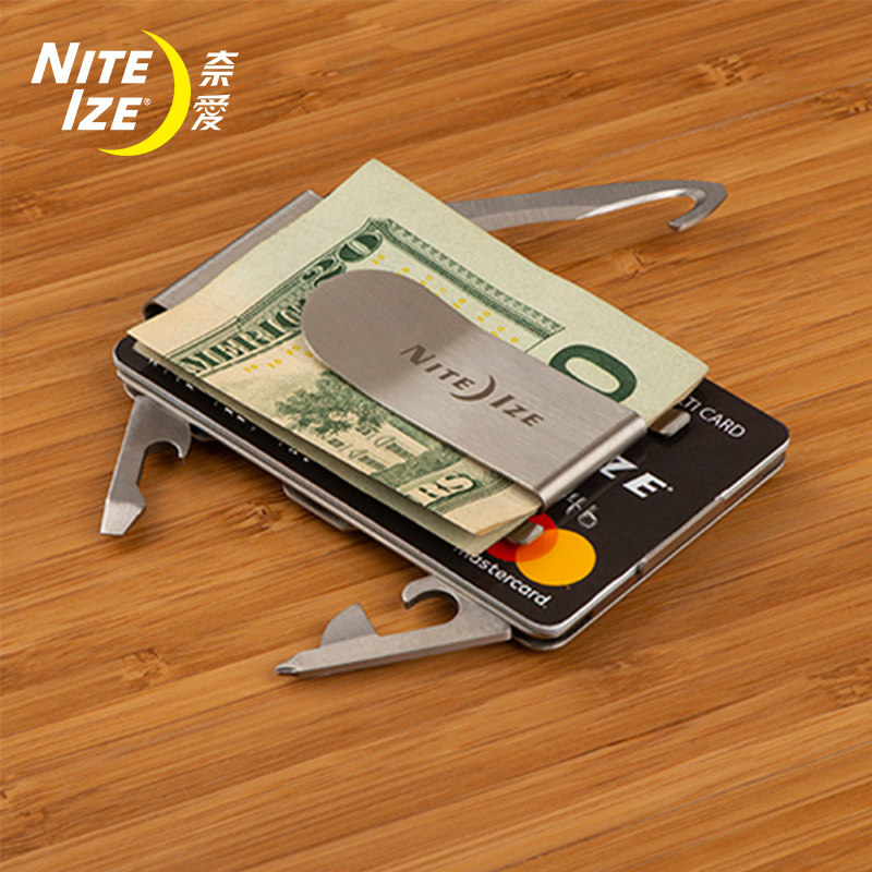NiteIZE奈爱一体式双层的多功能钱夹不锈钢组合工具螺丝刀开瓶器在类目 户外/登山/野营/旅行用品, 刀具/多用工具, 多功能组合工具中 - 来自Buy2taobao.com提供专业的淘宝代购服务