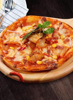 P0S5个68910英寸披萨饼胚薄底无边有边半成品套餐比萨饼皮饼原料