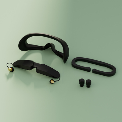 Walksnail平板天线V2红鸟天线面罩适用于Avatar Goggles X眼镜