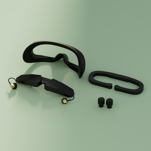 Walksnail平板天线V2红鸟天线面罩适用于Avatar Goggles X眼镜