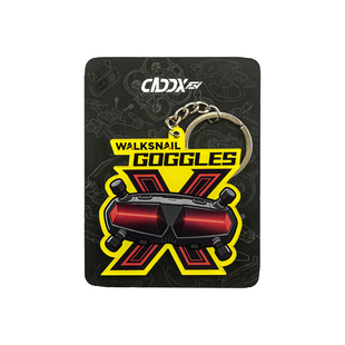 CADDX新周边fpv挂件钥匙扣创意穿越机图案亚克力材质