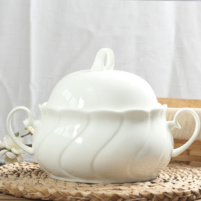 汤碗花蕾家用酒店宫廷煲无铅