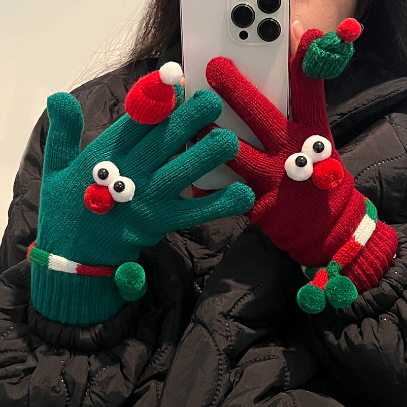 多巴胺一对可触屏骑行冬季手套