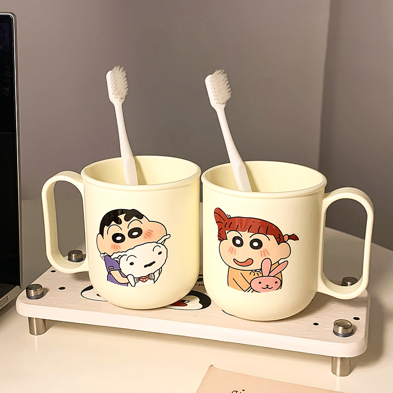 蜡笔小新卡通高颜值漱口杯