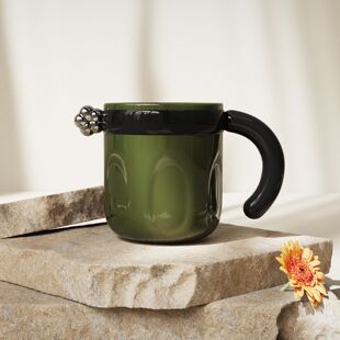 家用可爱猫爪高颜值儿童漱口杯情侣耐脏洗漱刷牙杯创意牙杯卫浴间