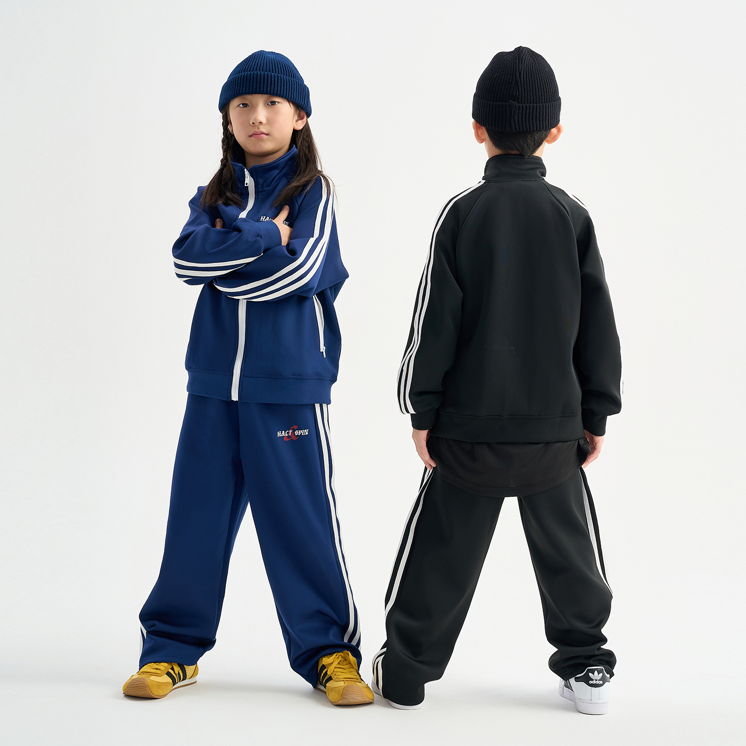 FUJAM儿童街舞潮牌复古潮流套装