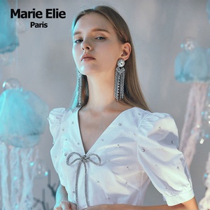 MarieElie 梦兮胤钻耳环 A3014E001