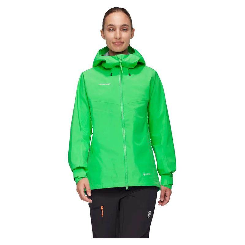 代购Mammut猛犸象女士冲锋衣防水防风透气硬壳外套连帽长袖