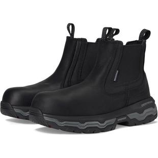 鞋 工装 防水防滑护趾靴中筒套脚工作靴 Wolverine男士 代购