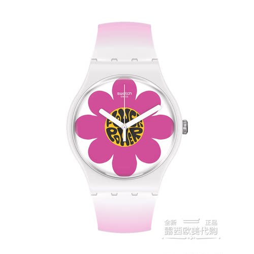 SWATCH生物陶瓷花之力瑞士腕表