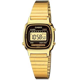 卡西欧CASIO Classic金色方形腕表海外代购女流行专柜 LA670WGA-1