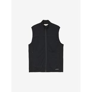 代购icebreaker男士抓绒背心保暖透气易穿脱保暖背心立领全拉链