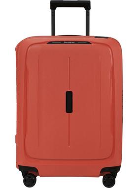 代购Samsonite新秀丽拉杆箱男女轻便静音轮TSA锁防水密封橙色四