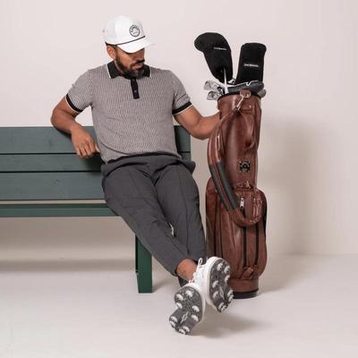 代购Jones Players Series球员系列赛棕色高尔夫球包单肩包三口袋