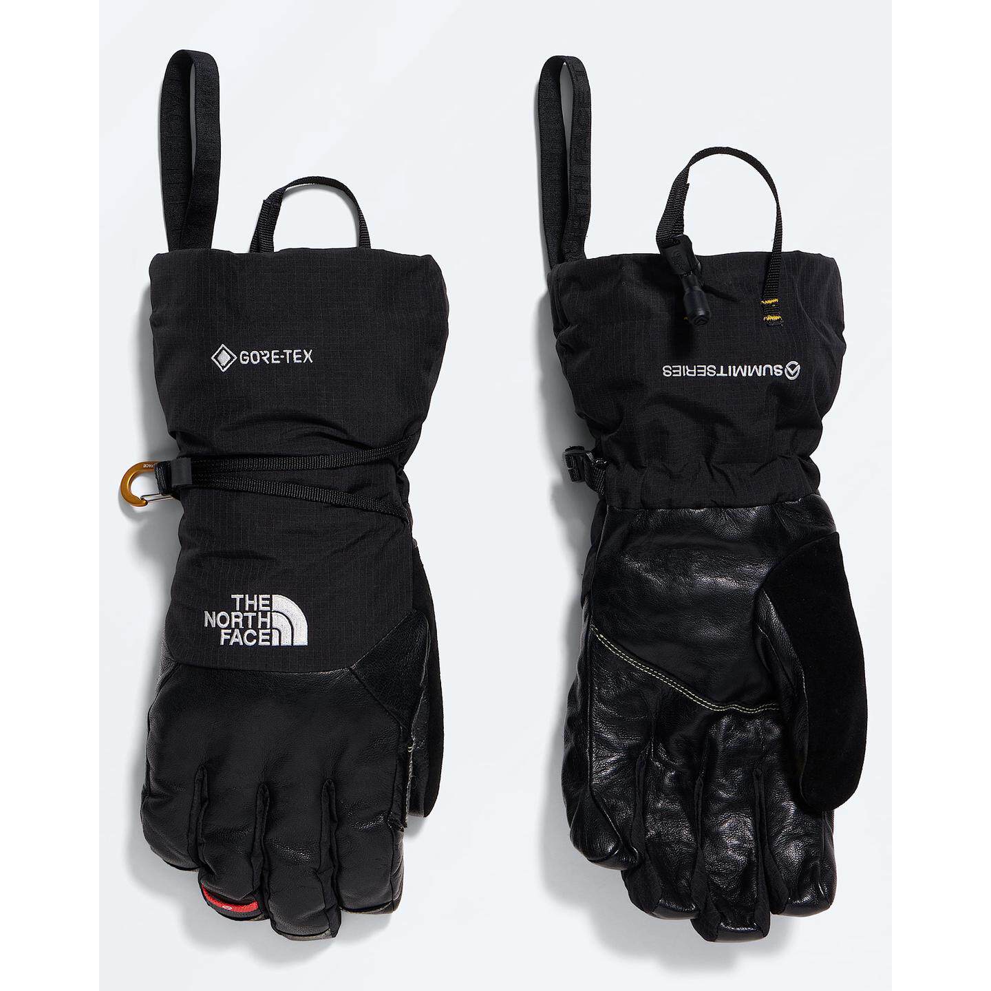 海外代购THE NORTH FACE/北面男士手套防水防风黑色长筒滑雪登山