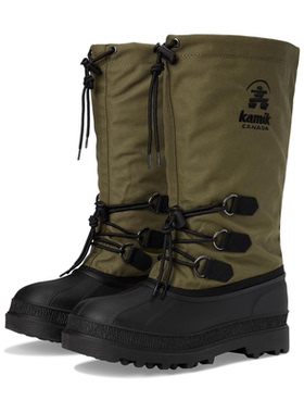 代购Kamik卡米克Canuck男款防水保暖雪地靴零下40度防滑耐磨户外