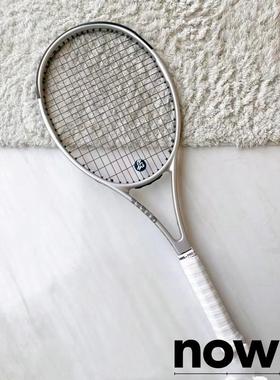 代购Wilson PRO STAFF 97威尔胜定制网球拍银色刻字训练比赛球拍