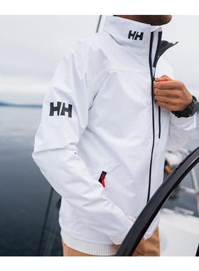 代购HELLY HANSEN海丽汉森Crew男连帽/立领航海软壳夹克防水防风