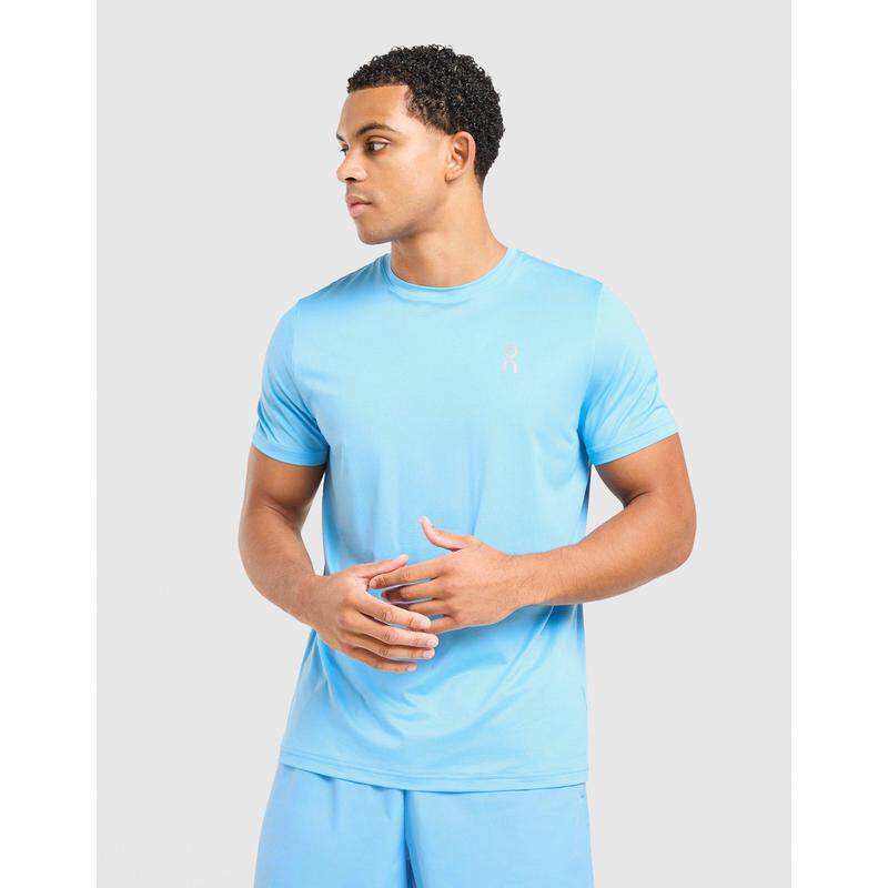 代购ON昂跑男士运动T恤透气速干舒适贴身吸湿排汗短袖圆领