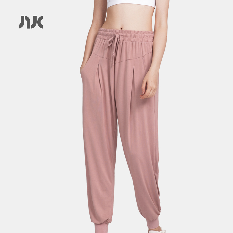 瑜伽裤宽松显瘦高腰户外运动训练