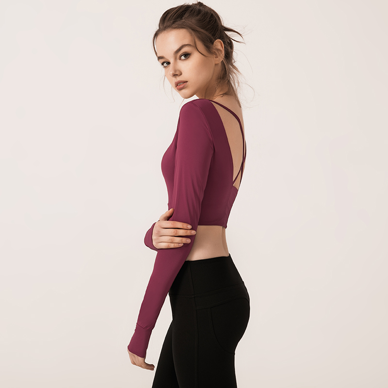 nuke修身美背运动短款女瑜伽服