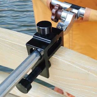 鱼护支架铝合金鱼兜固定座钓台鱼护架网箱渔排筏钓装备钓椅鱼护架