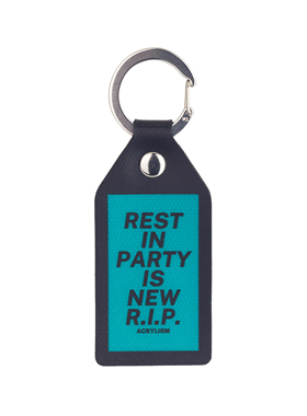 #0003# rest in party is new R.I.P. 包挂 挂件 挂饰 Bag Charm