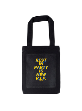 #0003# 迷你 rest in party is new r.i.p. 手提袋 by ACRYLISM