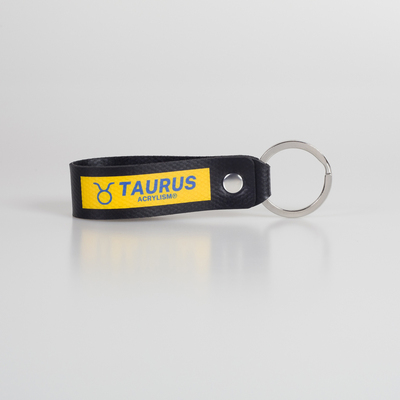 #0110# 金牛 TAURUS 钥匙圈001 星座 单头 钥匙扣 ACRYLISM®