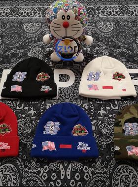 渠道货ZLOT 19FW Championship Beanie重磅刺绣冷帽 针织帽毛线帽