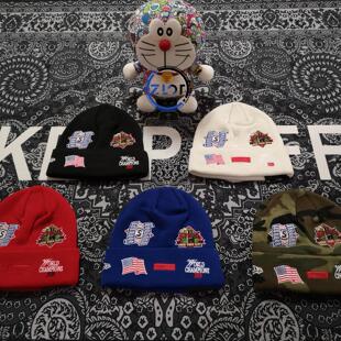 渠道货ZLOT 19FW Championship Beanie重磅刺绣冷帽 针织帽毛线帽