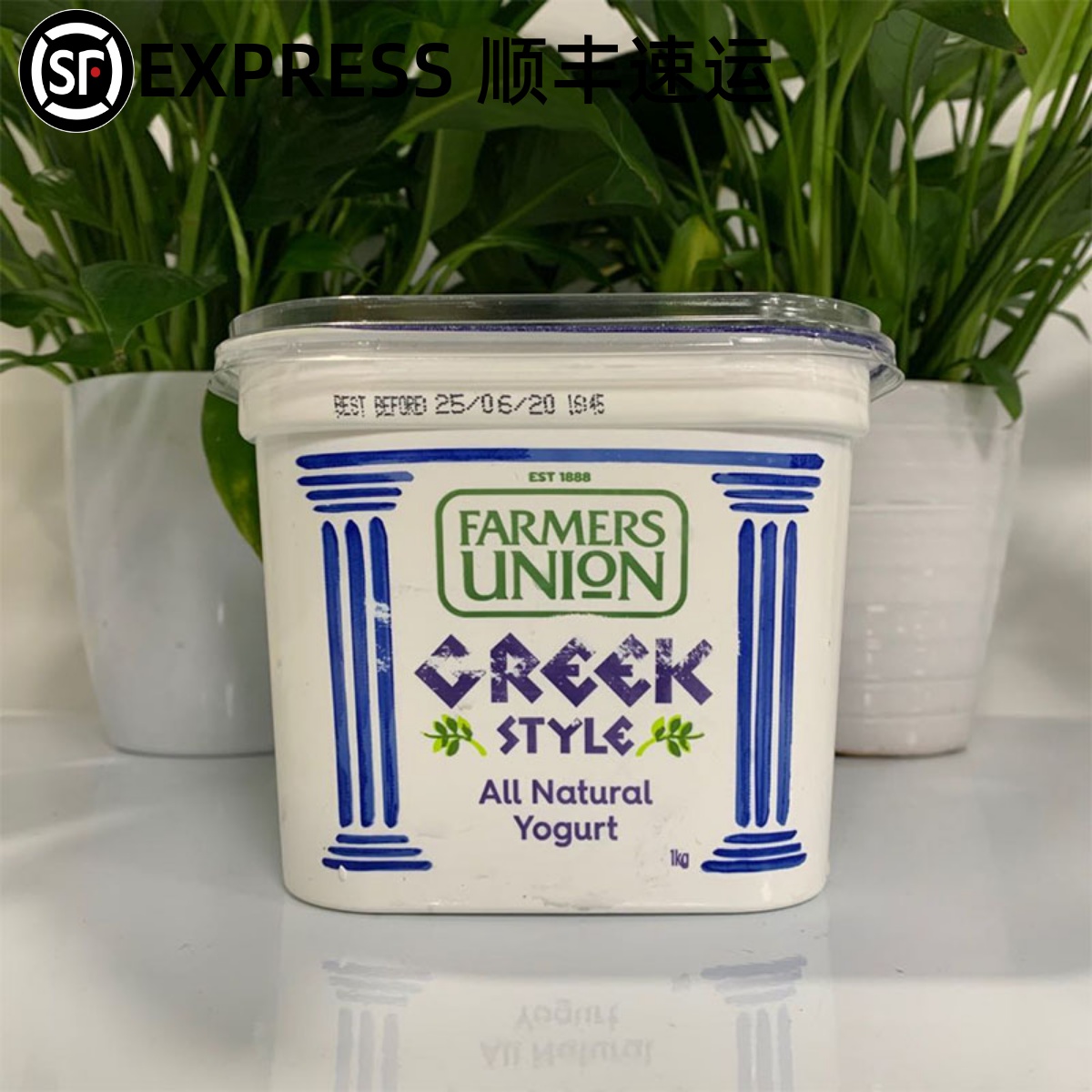 Farmers Union Greek Yogurt农夫联盟希腊原味酸奶休闲零食无遮糖