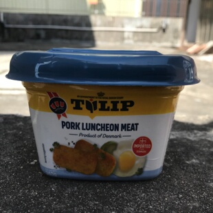 Luncheon Meat郁金香丹麦进口猪肉午餐肉罐头340g Pork TULIP