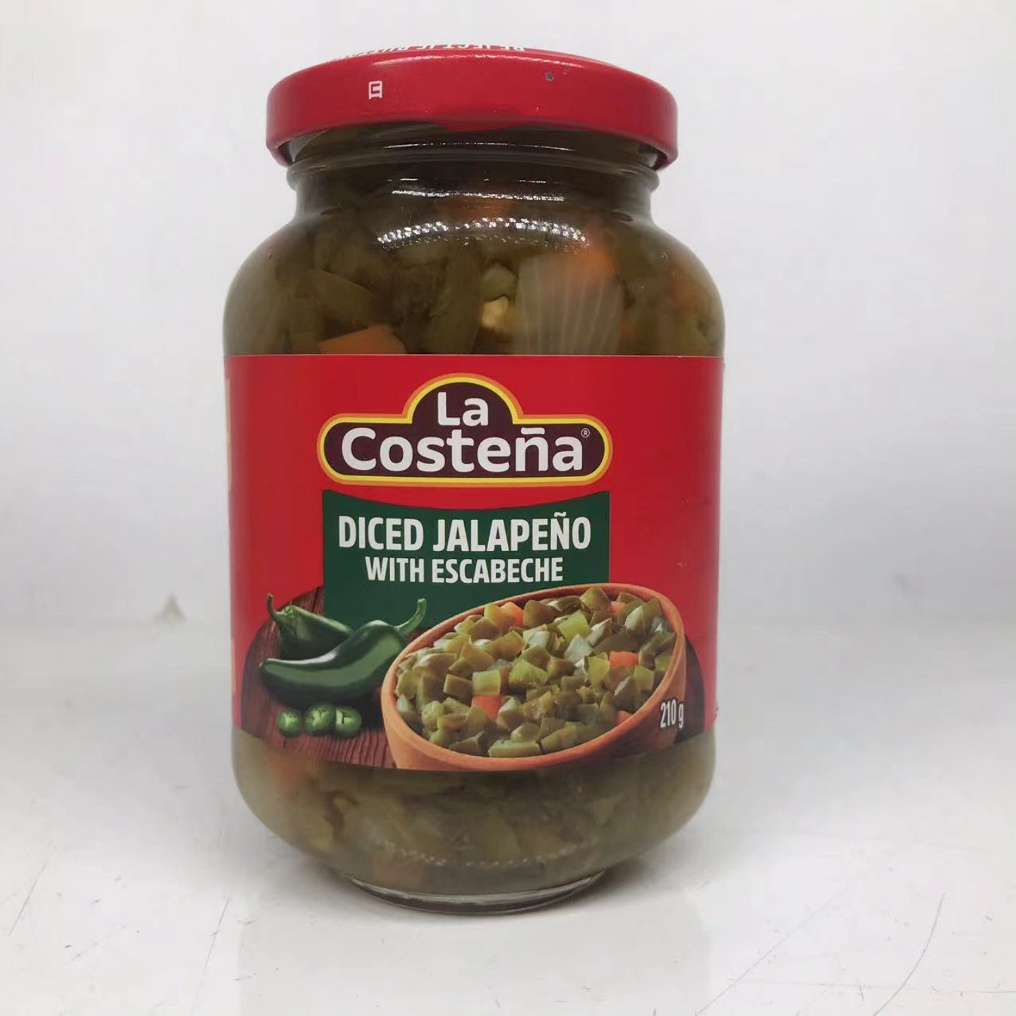 La Costena Diced Jalapeno墨西哥进口即食青椒辣椒丁罐头210g,水产肉类/新鲜蔬果/熟食,辣椒,淘宝优惠券,粉丝福利购,淘宝优惠卷