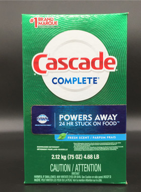 Cascade Mcomplete Dishwasher Detergent清香型洗碗机专用洗涤粉