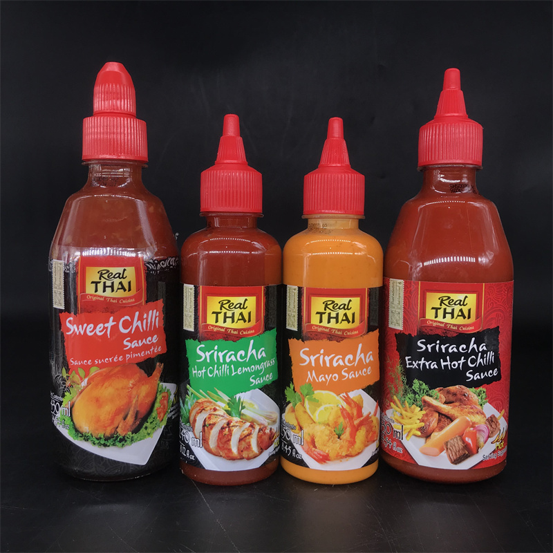 泰国进口辣椒酱特辣酱挤压瓶