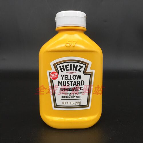 Heinz美国黄芥末调味酱