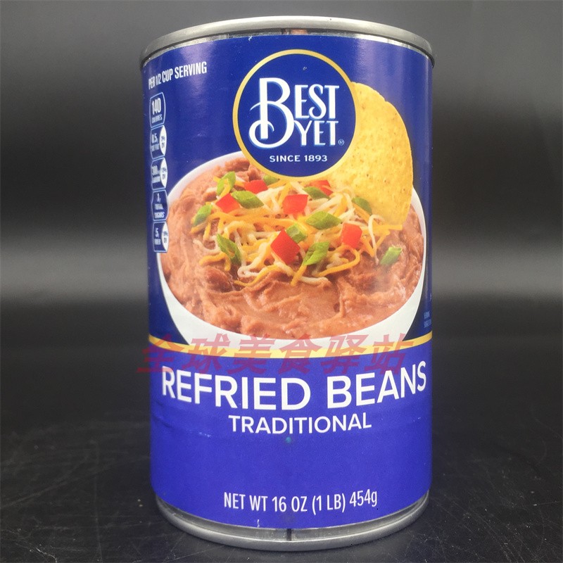 BestYretRefriedBeans豆酱罐头