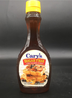 Sugar Free Low Calorie Syrup美国进口无添加糖煎饼糖浆Cary's