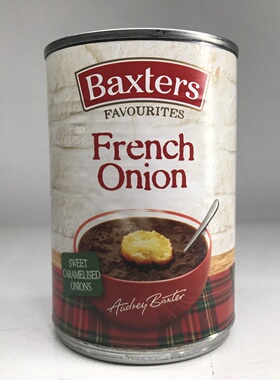 香港代购French Onion Soup英国进口法式洋葱汤罐头速食汤400g