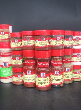 Smoked Paprika烟熏辣椒粉Cayenne Pepper卡宴辣椒粉豆蔻粉蒜盐