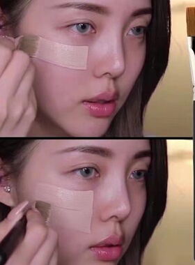 壹美玖美191粉底刷无痕不吃粉底液刷扁头面膜刷平头柔软有弹性