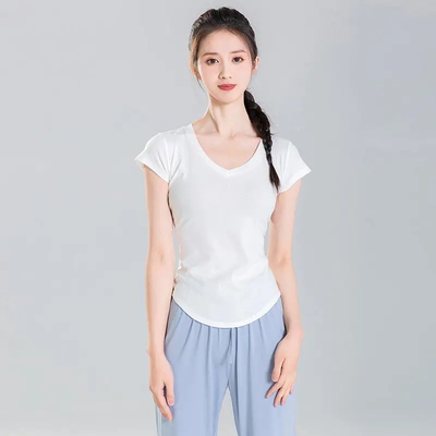 舞蹈服上衣夏季芭蕾舞练功服