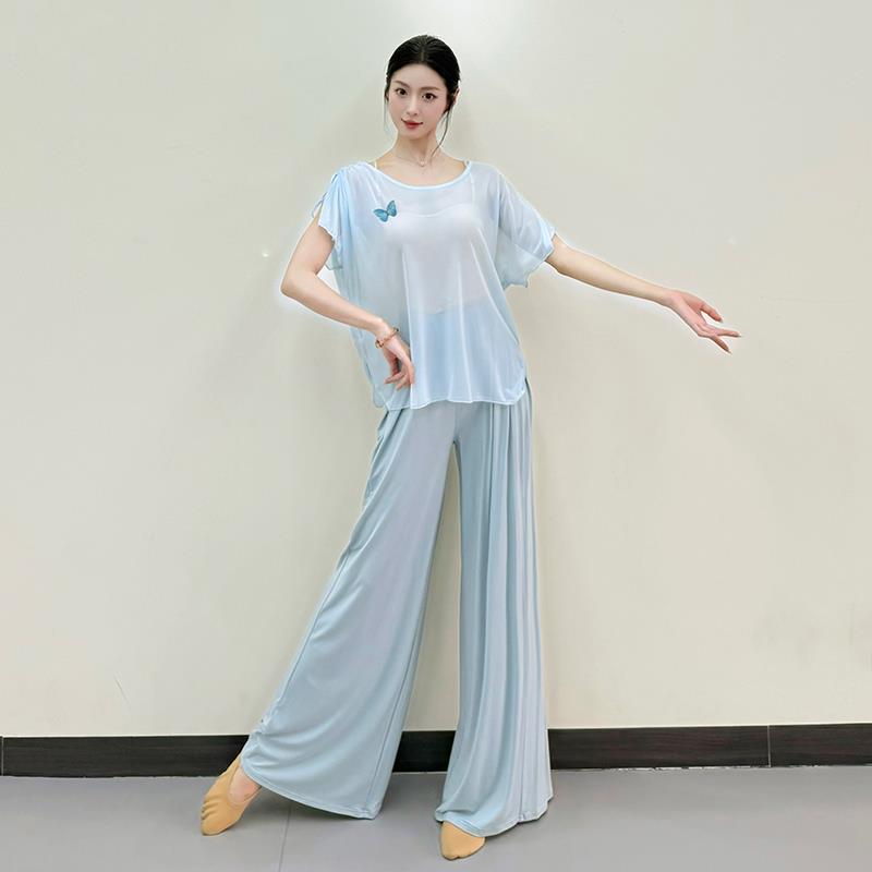 舞蹈服纱衣蝴蝶服蝴蝶纱衣